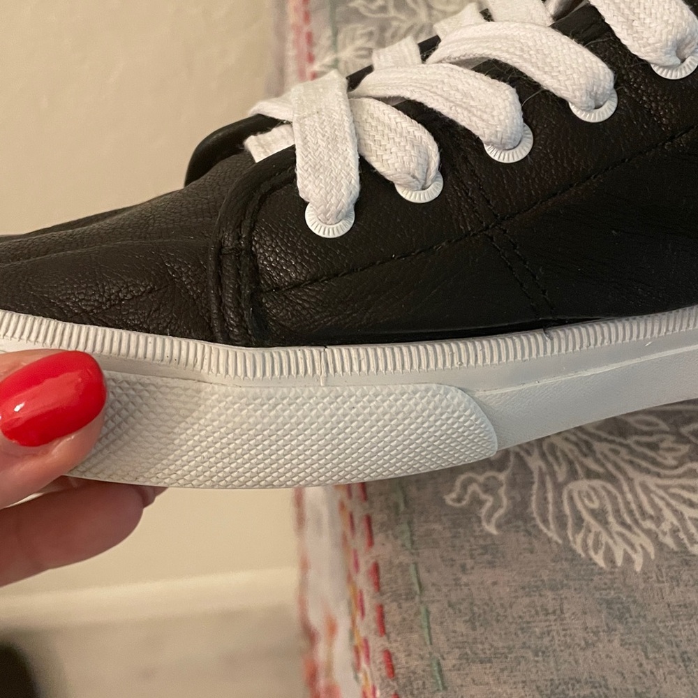 Frye 100% genuine leather Black and white lace up Sneakers - Picture 10 of 14